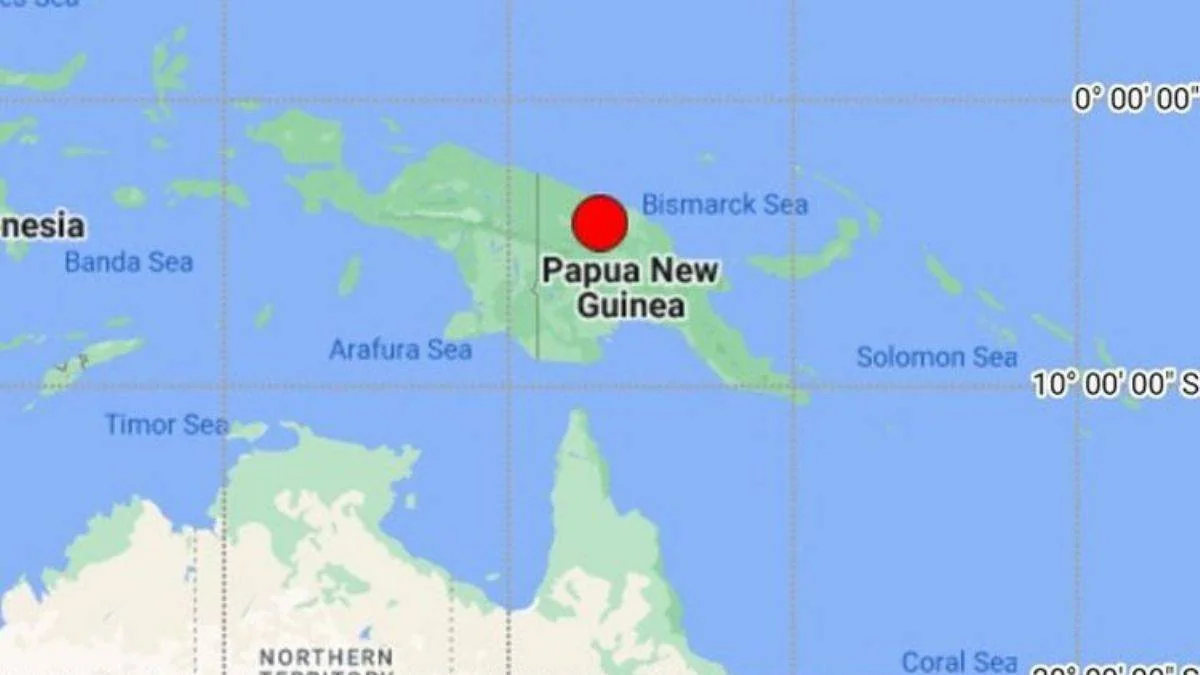 Papua Yeni Gine'de 7 büyüklüğünde deprem