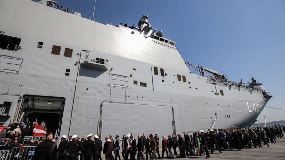 TCG Anadolu İzmir'de nerede, ne zaman ziyaret edilecek? TCG Anadolu SİHA Gemisi İzmir'de ziyarete açılacak mı?