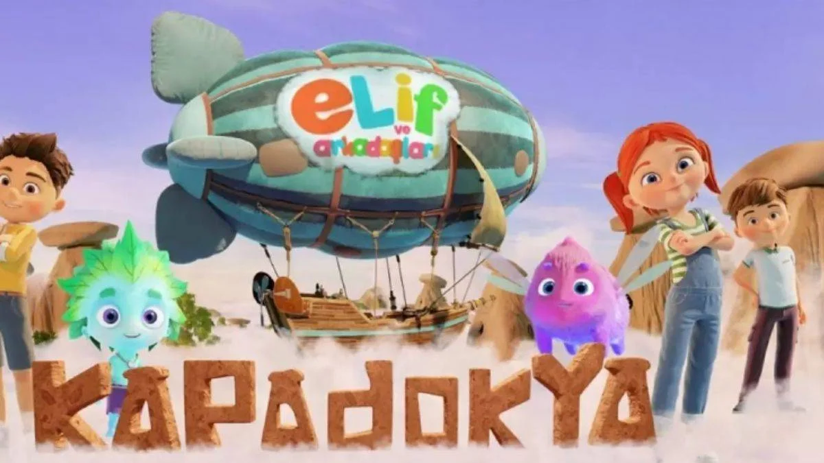 TRT Çocuk'un sevilen çizgi filmi 'Elif ve Arkadaşları: Kapadokya' beyaz perdede!
