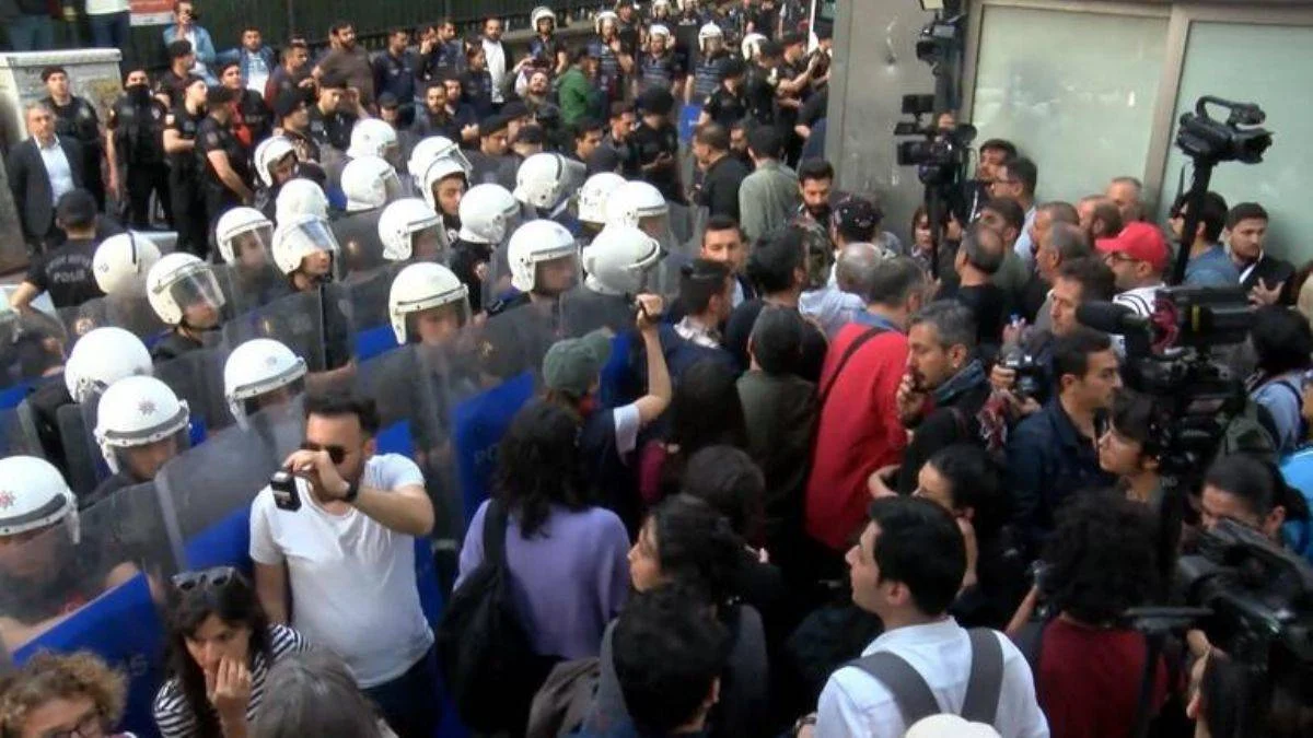 '10. yıl Gezi' eyleminde 59 gözaltı