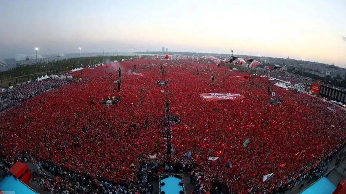 ''Büyük İstanbul Mitingi'' için hazırlıklar sürüyor