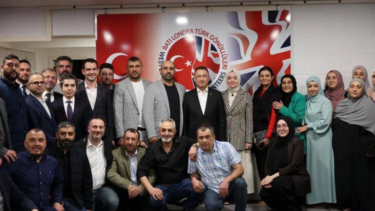 Cumhurbaşkanı Yardımcısı Oktay'ın Londra temasları