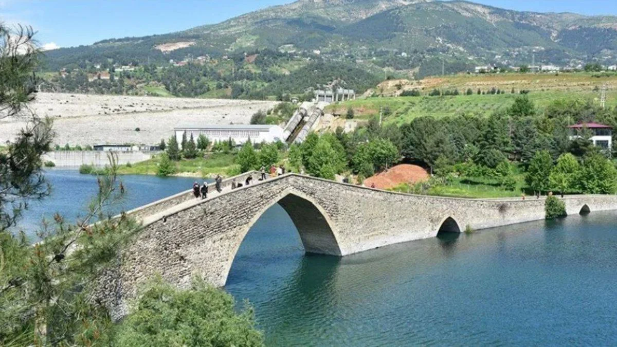 'Dayanışma Obası' ve tarihi Ceyhan Köprüsü