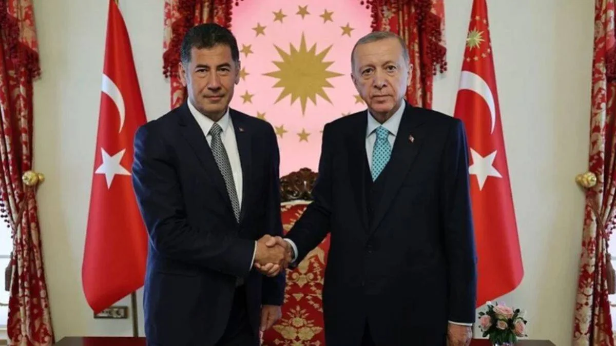 Erdoğan, Sinan Oğan'ı kabul etti