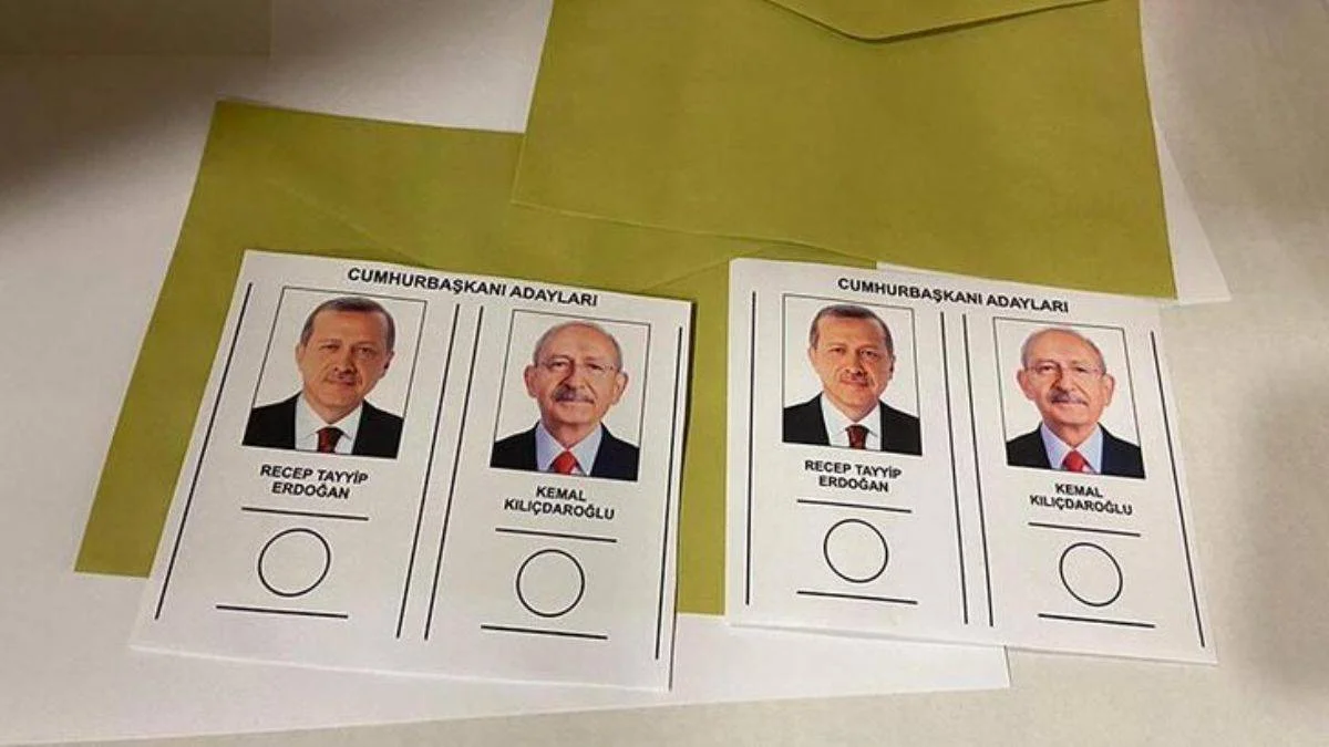 İkinci tur seçimde oy pusulası