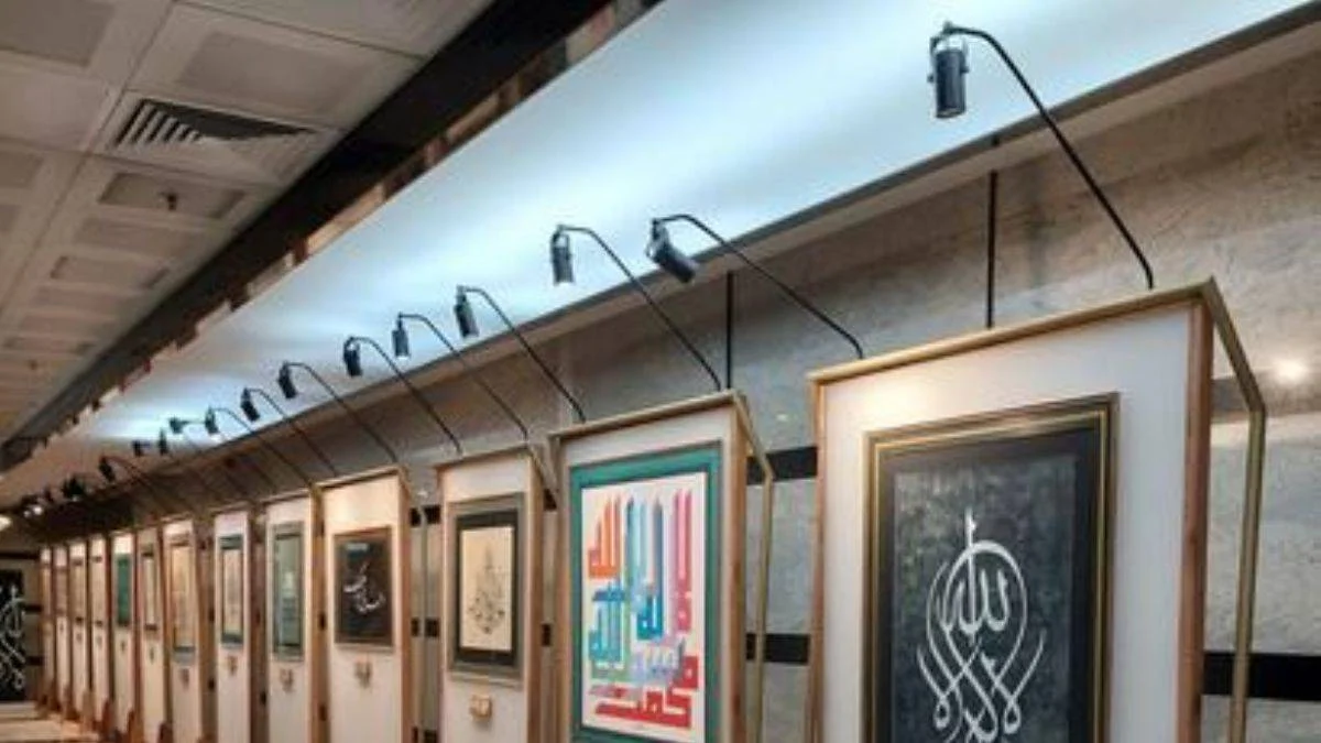Kelime-i Tevhid Hat sergisi Ankara'da