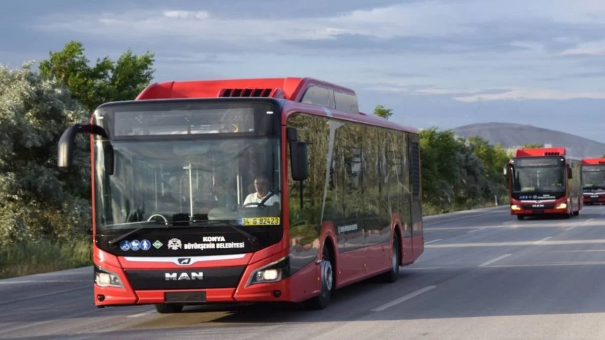 Konya 1 Mayıs otobüsler bedava mı? Konya'da 1 Mayıs'ta otobüs, tramvay ücretsiz mi? (İşçi Bayramı)