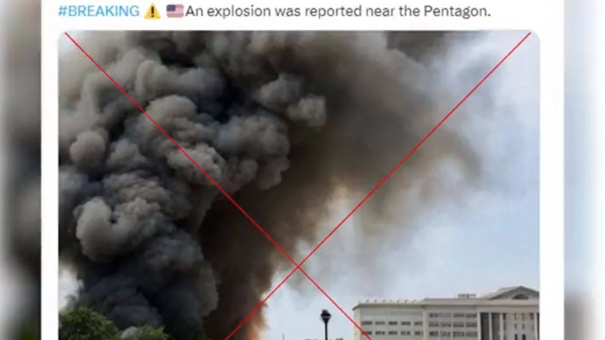 Pentagon yakınında patlama fotoğrafı borsayı salladı