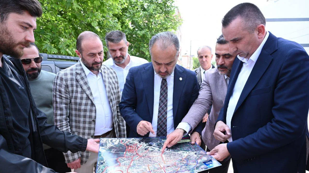 Yeni İnegöl'ün altyapısı yenileniyor