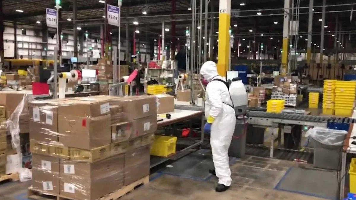 Amazon'un deposunu fareler istila etti
