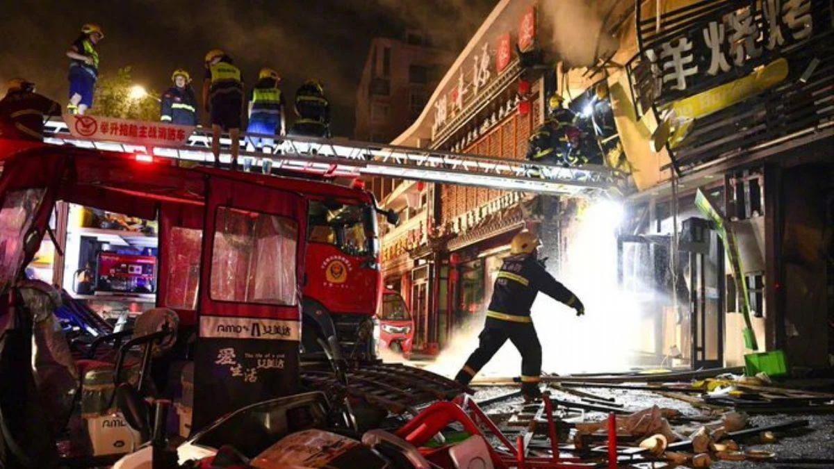 Çin'de restoranda patlama: 31 ölü