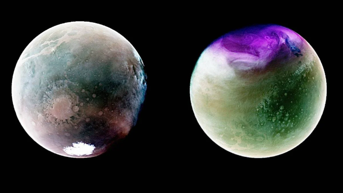 Mars'ı hiç böyle görmediniz