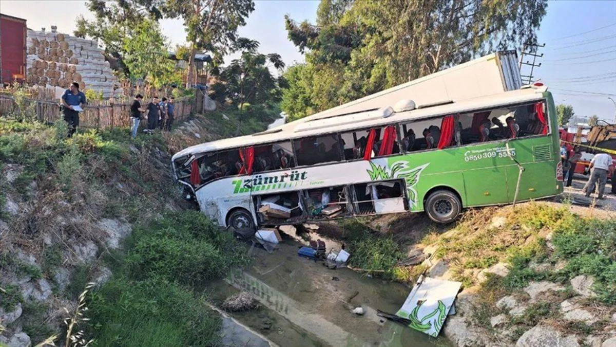 Mersin'de kaza: 1 ölü 28 yaralı