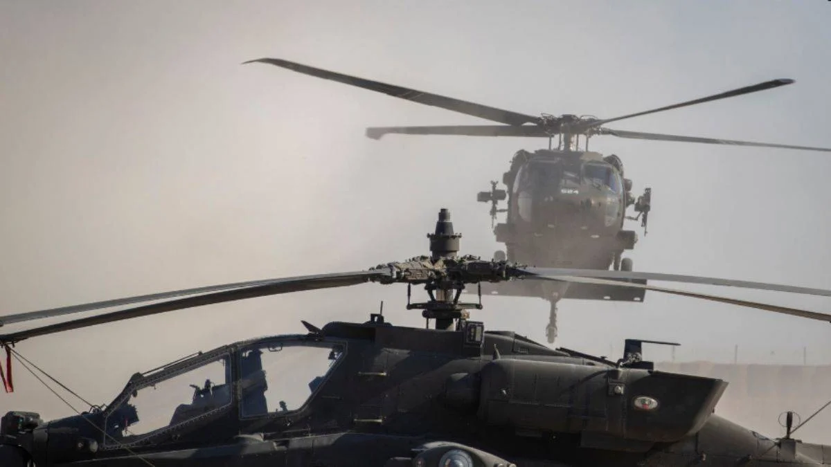 Suriye'de ABD helikopteri düştü: 22 ABD askeri yaralı