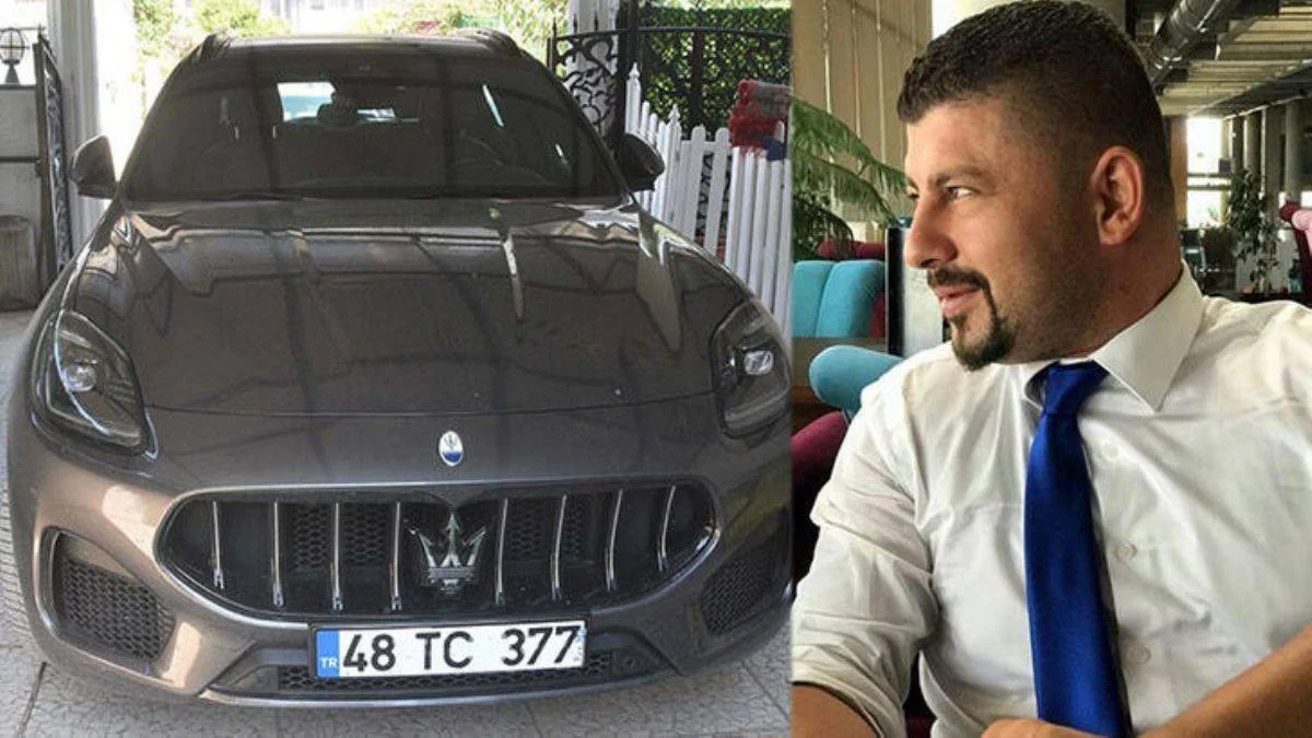 Maseratili polis aracında ölü bulundu