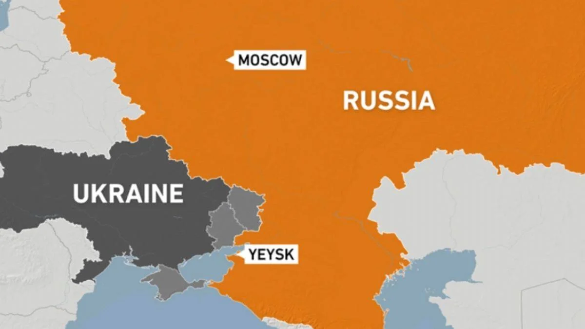 Rus askeri uçağı Azak Denizi'ne düştü