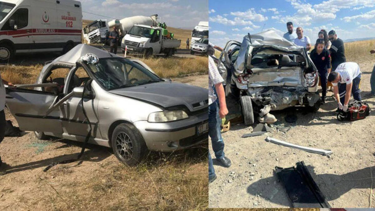 Beton mikseri çarptı: 2 ölü, 1 yaralı
