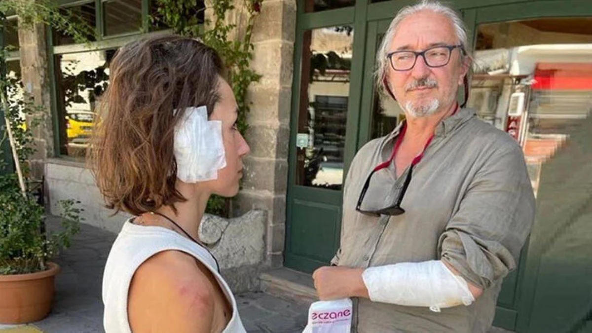 İki turist köpeklerin saldırısına uğradı