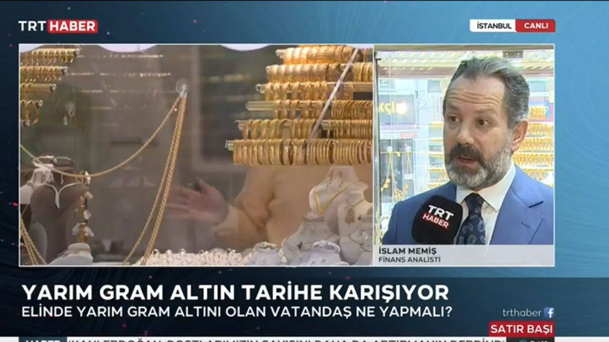 Yarım gram altı altını olanlar ne yapacak? İslam Memiş cevapladı