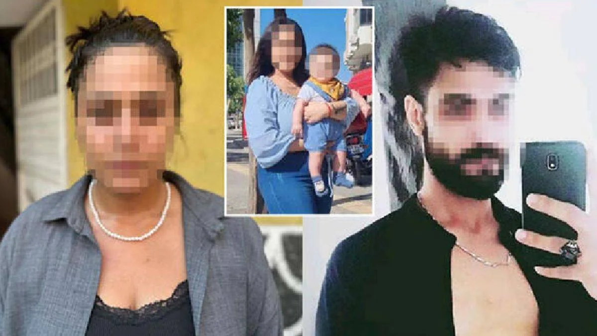 Bebeği kaçırıp eşine mermi videoları gönderdi
