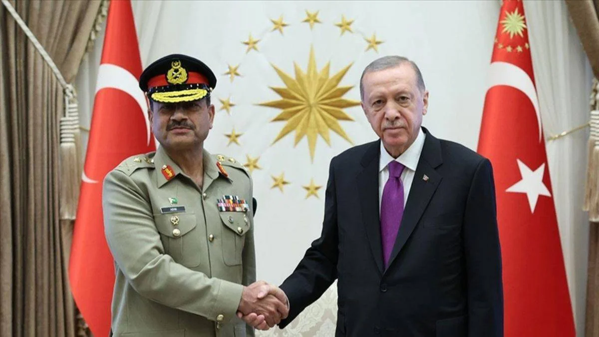 Beştepe'de dikkat çeken kabul; Pakistanlı komutan Ankara'da