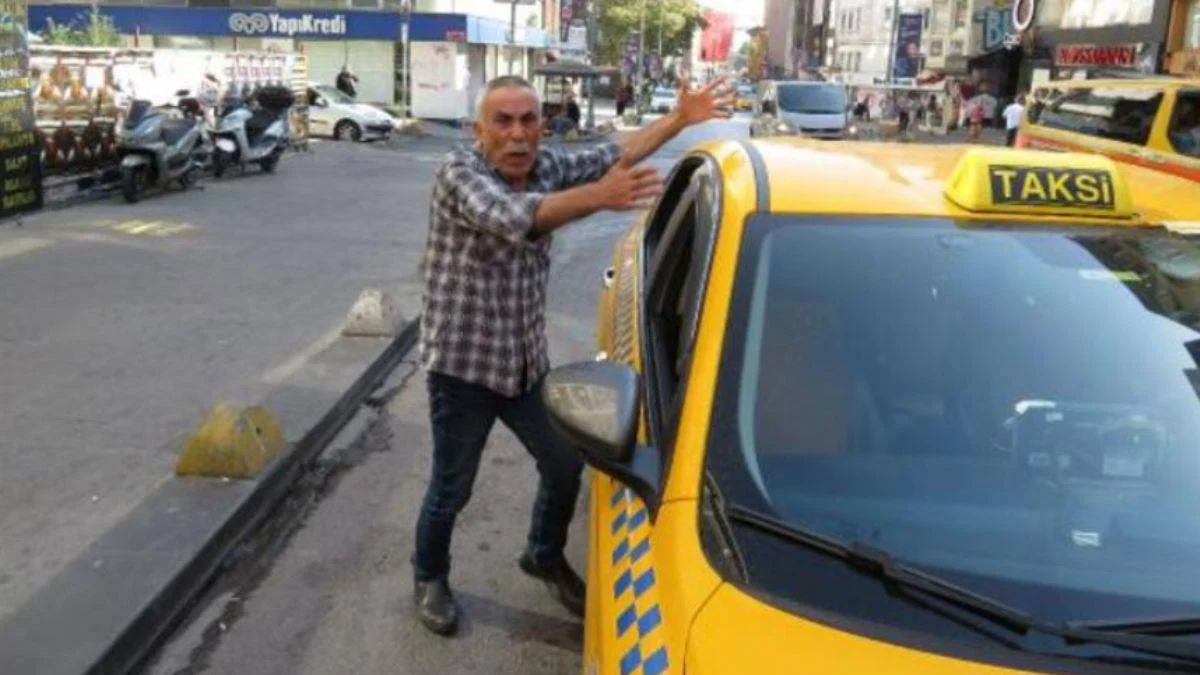 Ceza kesilen taksici: 'Arabayı parçalayacağım'