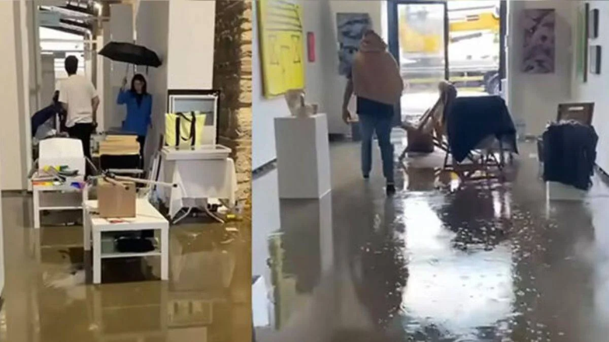 Dünyaca ünlü mekanı su bastı! Contemporary İstanbul'dan açıklama