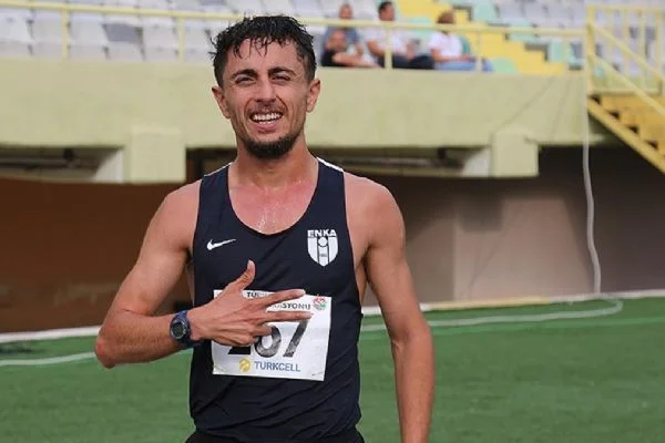 Milli atlet Salih Korkmaz'dan yeni rekor
