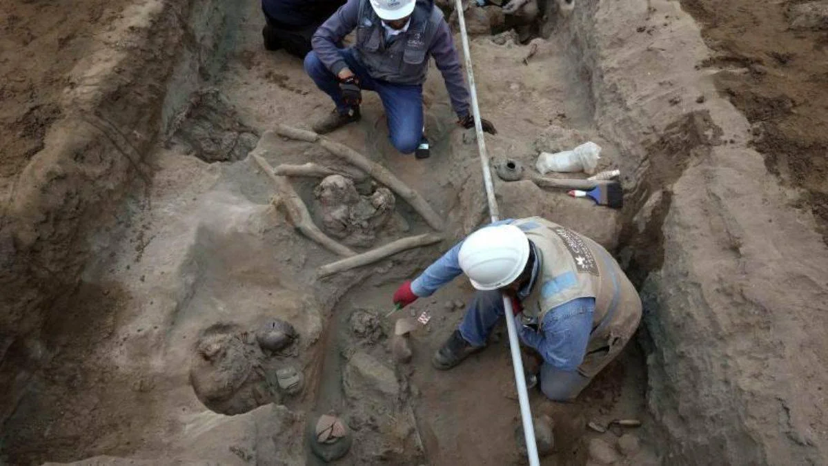 Peru'da doğalgaz hattı çalışmasında mumyalar bulundu