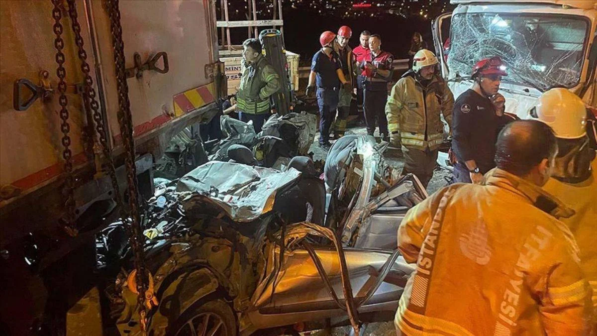 TEM Otoyolu'nda kaza; 4 çocuk öldü, 4 yaralı