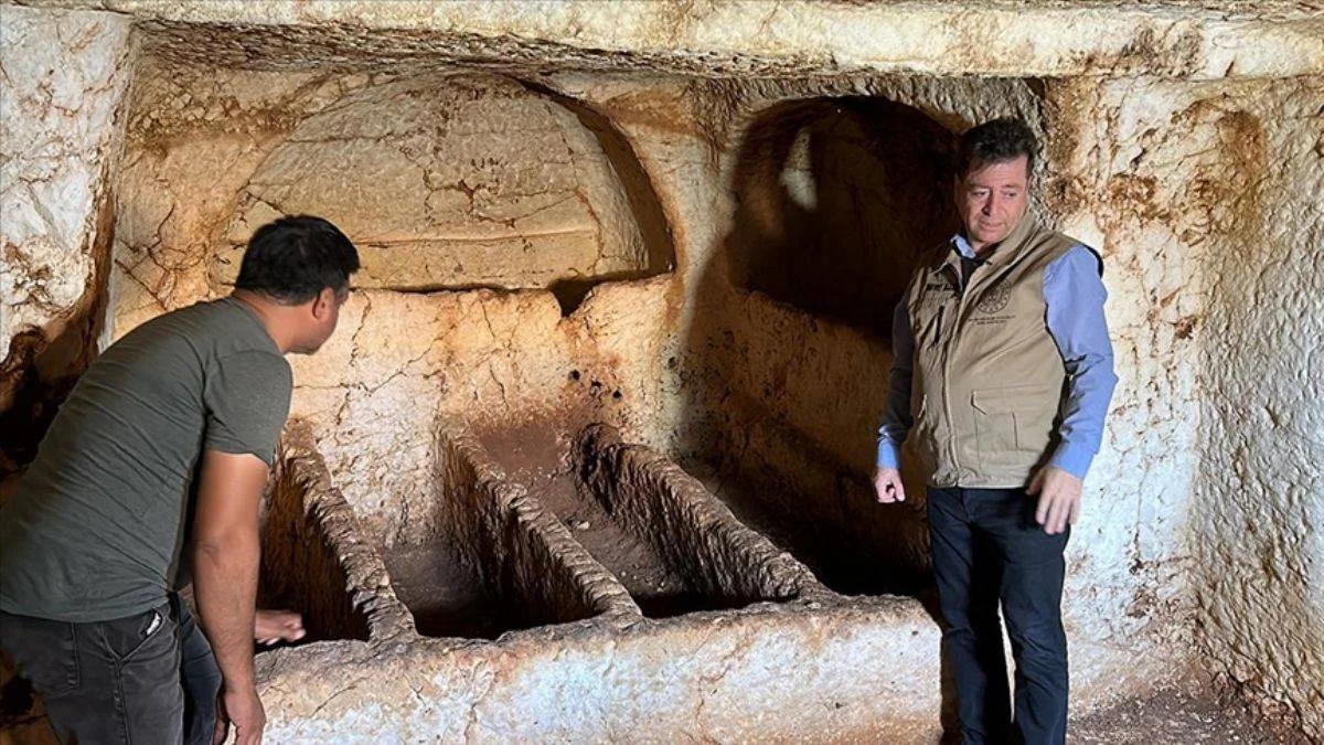 Adıyaman'da oda mezar bulundu