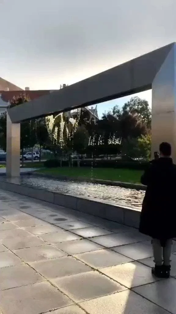 Çekya'da mühendislik harikası şelale