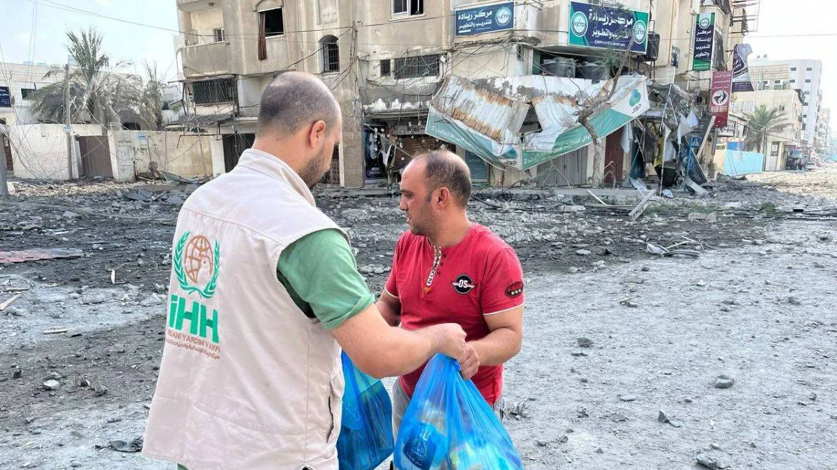 İHH'nın Gazze'ye yardımları sürüyor