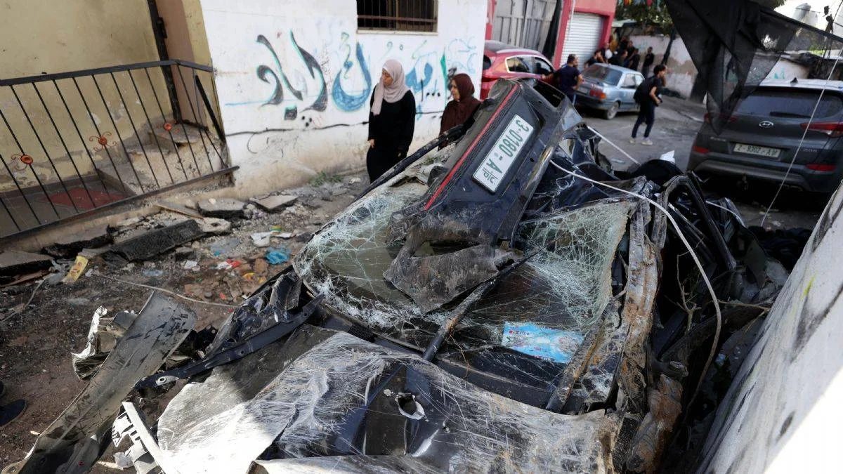 İsrail, Batı Şeria'daki mülteci kampını bombaladı
