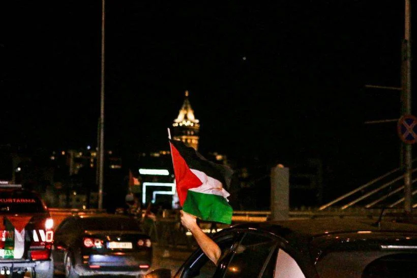 İstanbul, Filistin'e destek için ayağa kalktı