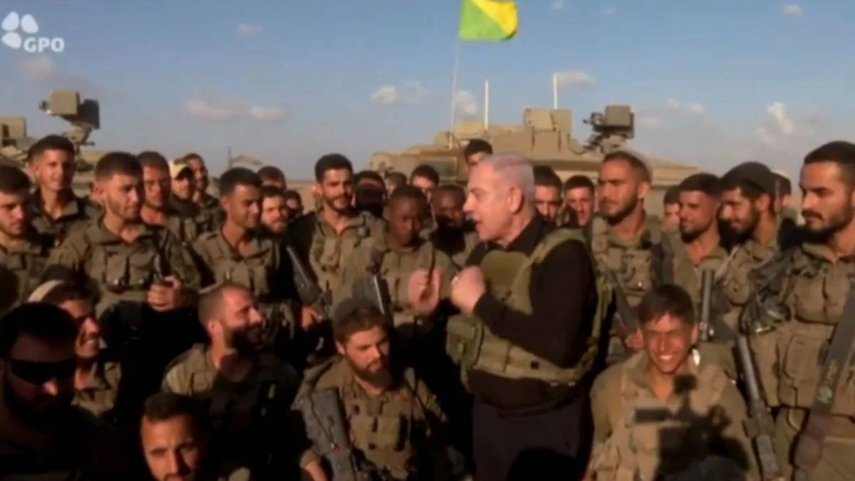 Netanyahu Gazze sınırında: 'Hazırız'