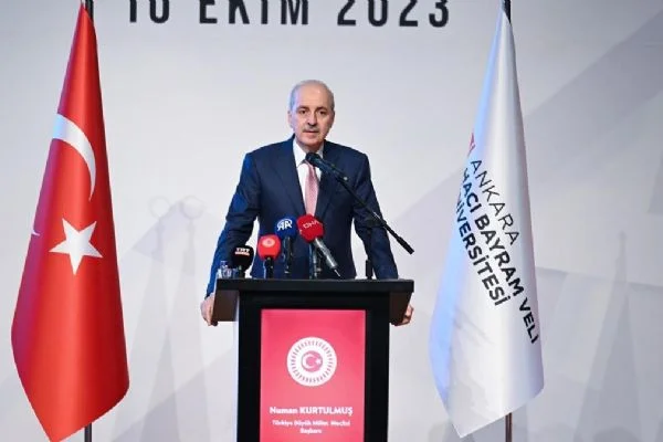 TBMM Başkanı Kurtulmuş'tan çağrı: Türkiye olarak üzerimize düşeni yapmaya hazırız