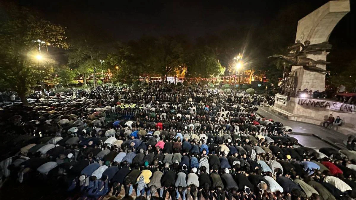 Tüm Türkiye'de İsrail protesto edildi