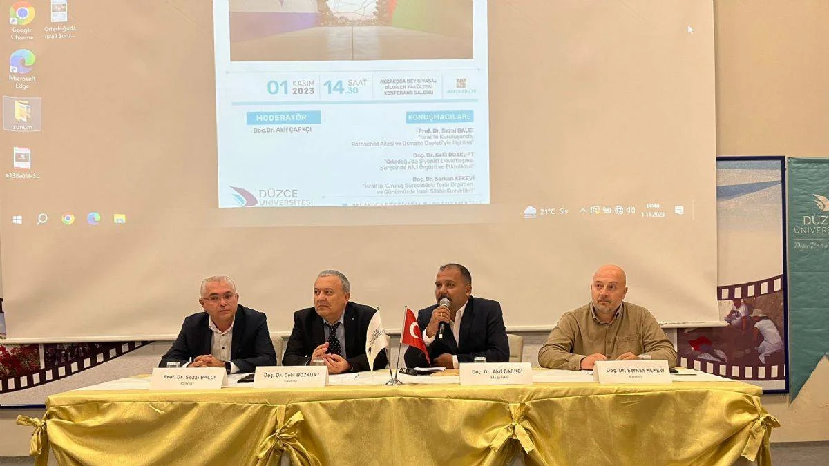 Akademi camiasından İsrail Deklarasyonu