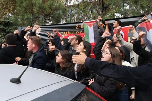Blinken'ın Türkiye ziyareti protesto edildi