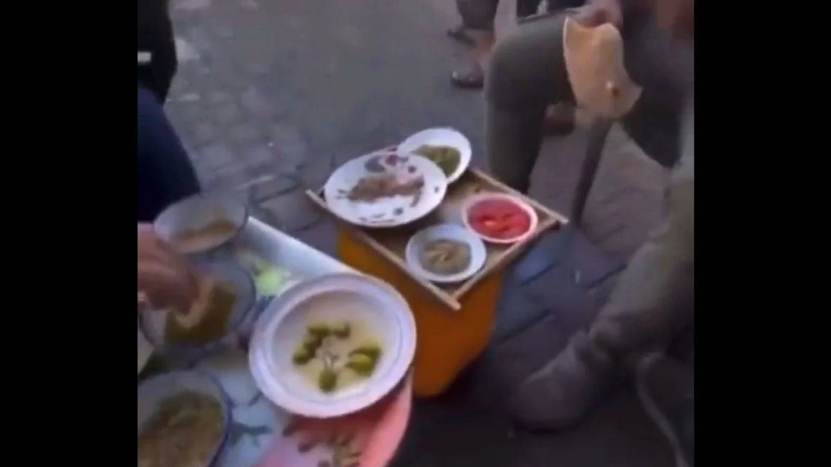 Gazze: Füze yağmuru altında kahvaltı