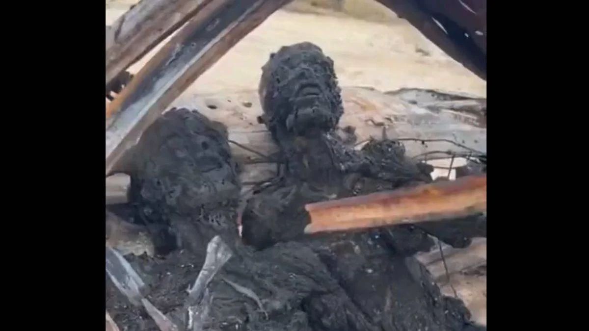 İsrail'in füze attığı araçtaki İsrailliler yanarak küle dönmüş