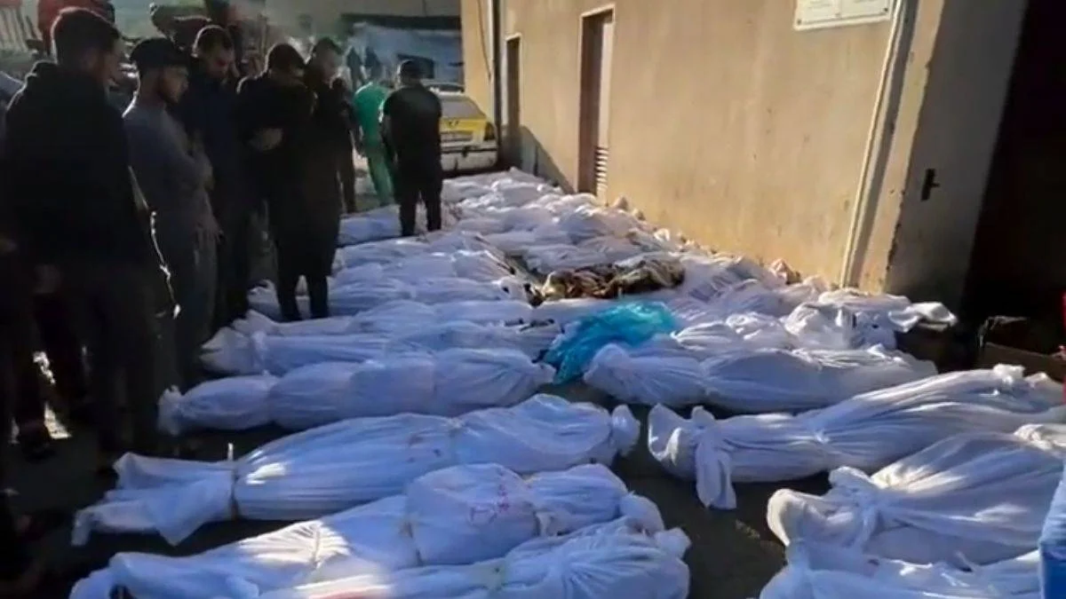 İsrail ordusu, Gazze'de bir okulu bombaladı