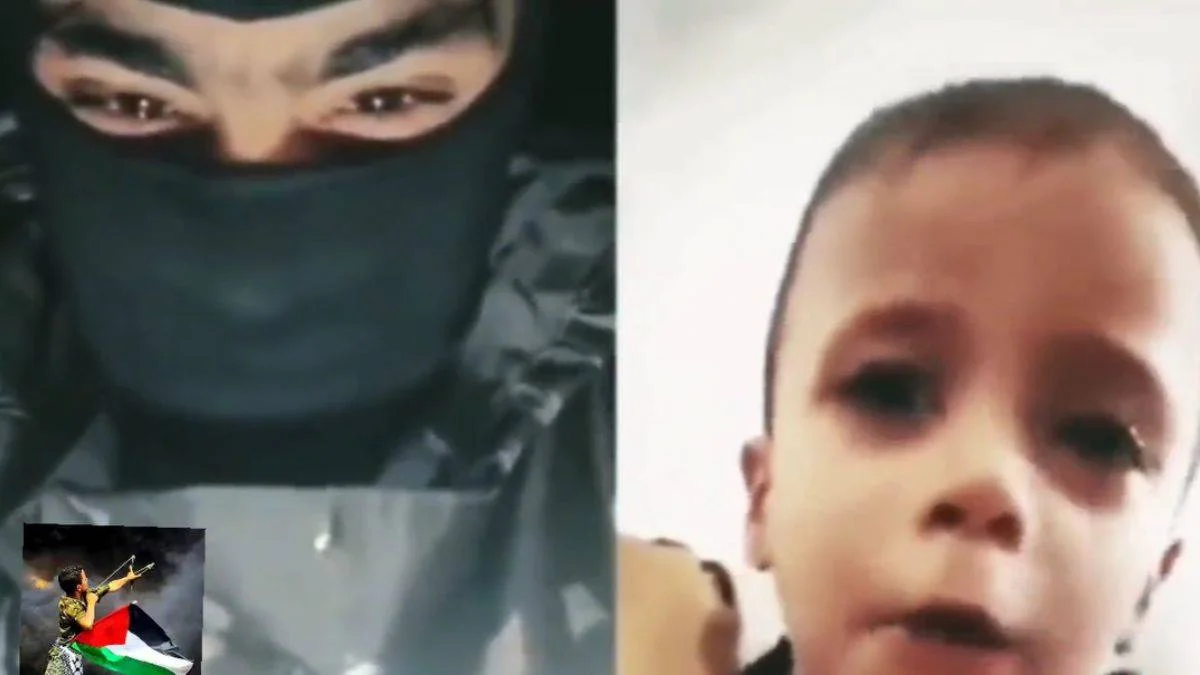 Kassam mensubu ailesine Kur'an öğrettiği anlarda patlama