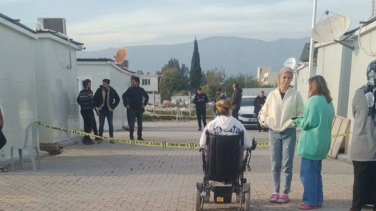 Konteyner kentte cinayet