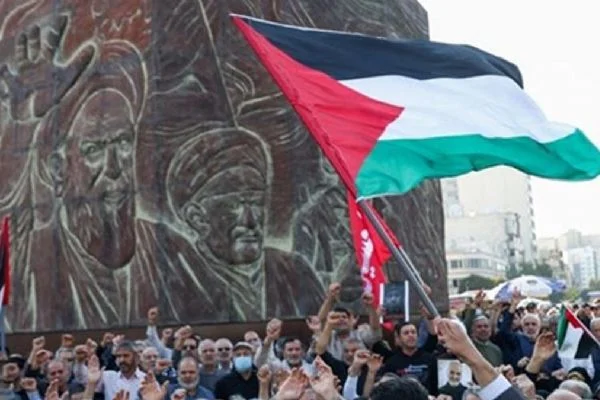 Tahran'da İsrail'i protestosu