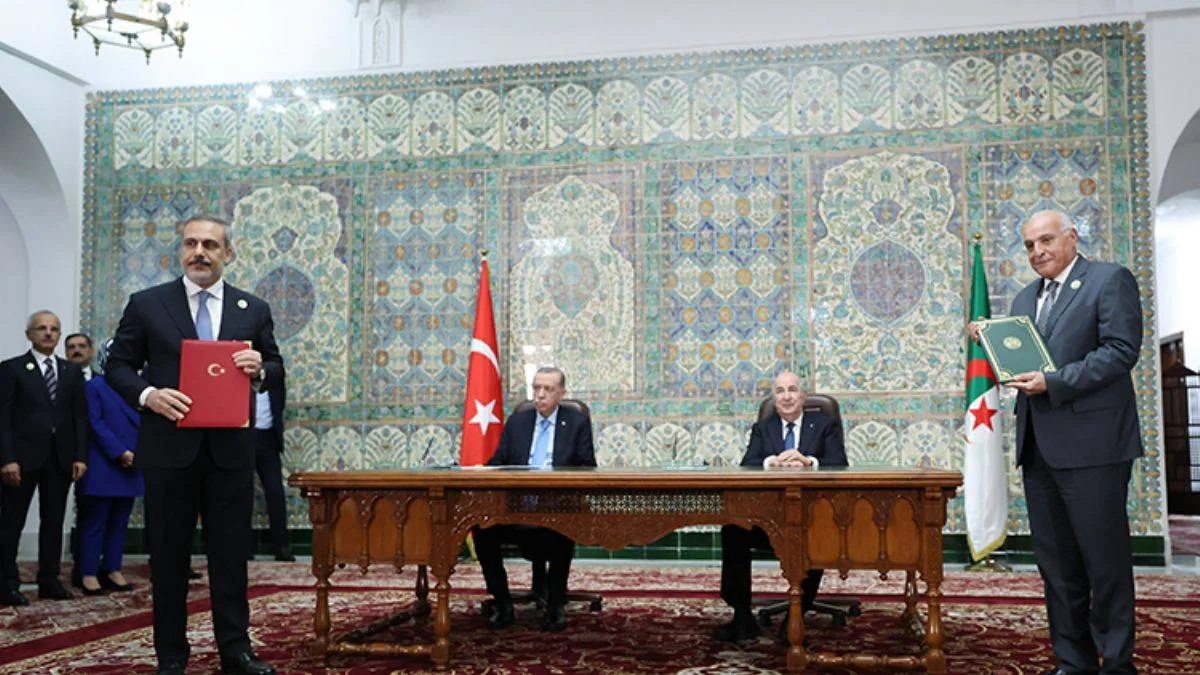 Türkiye ile Cezayir arasında 12 anlaşma imzalandı