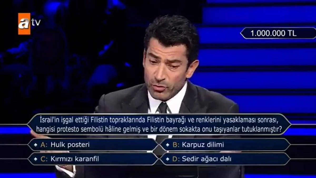 Ünlü yarışmada Filistin sorusu ve İmirzalıoğlu'dan tepki
