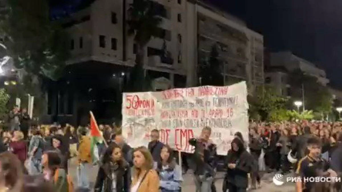 Yunanistan'da binler, Gazze'deki vahşeti protesto etti