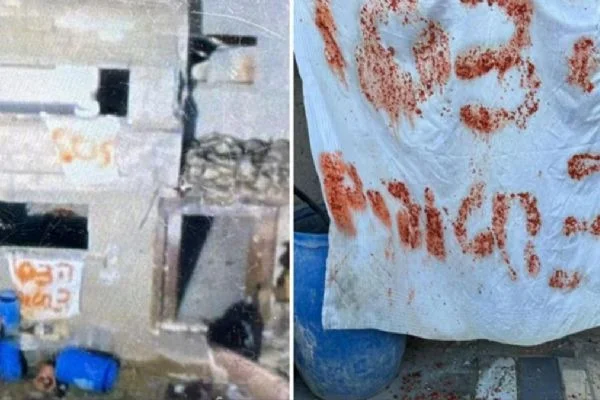 3 İsrailli esirin öldürülmesine ilişkin yeni görüntüler ortaya çıktı! Yemek artıklarından ''SOS'' yazdılar